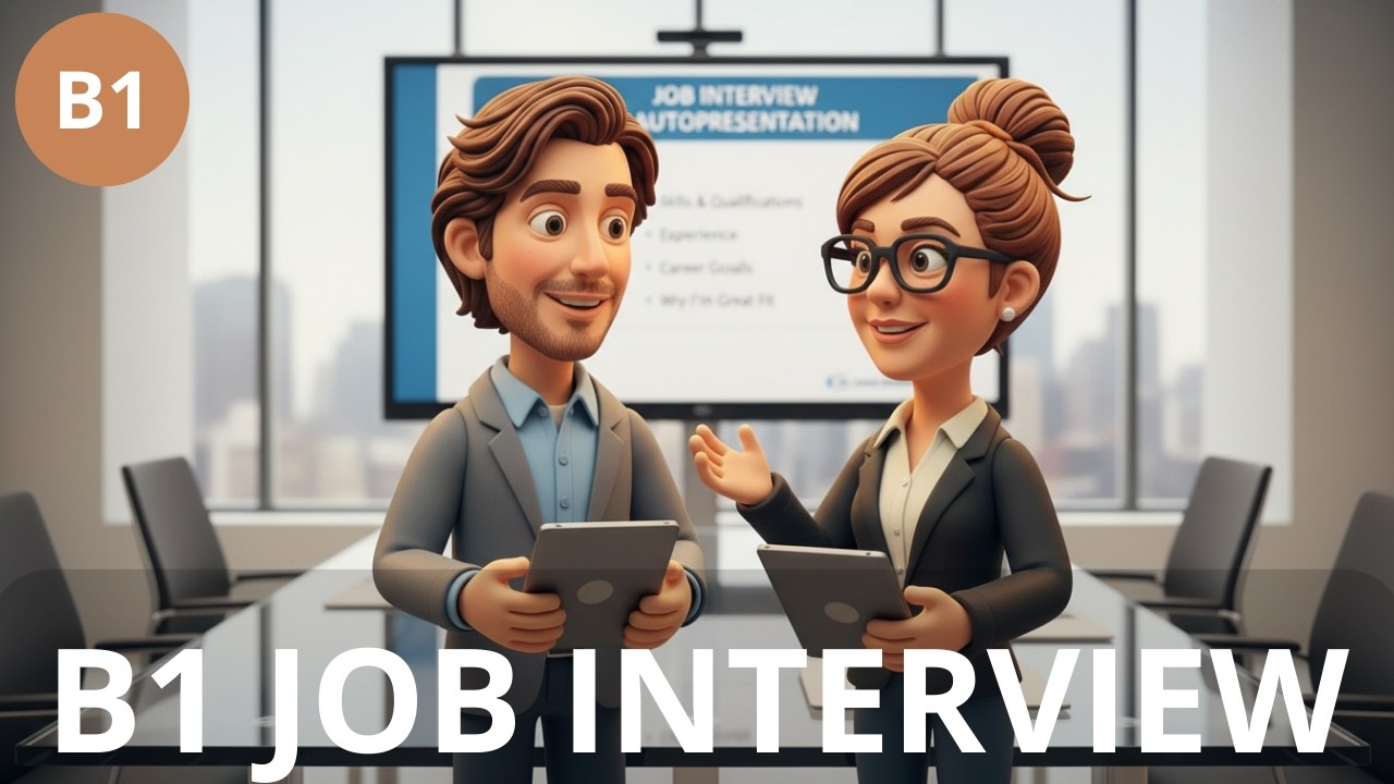 [B1] Job Interview English - just try it