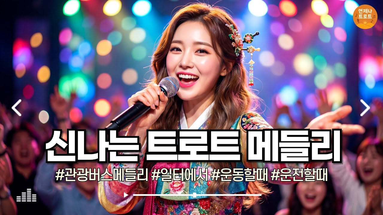 🔴실시간 🚫광고 없음 | 쉴 틈 없이 이어지는 트로트 리듬 🔊 최신 트로트 메들리ㅣ신나는트로트ㅣ뽕짝트로트