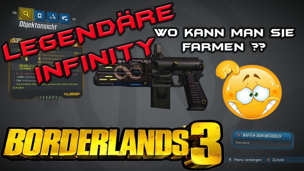 Borderlands 3 BL3 - Legendäre INFINITY, empfohlene Farm Spots [Deutsch] HD+