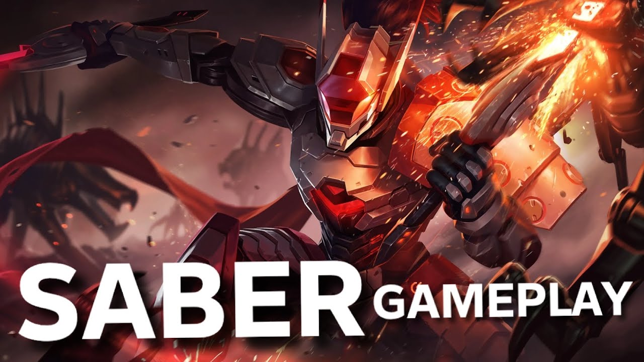MLBB JUNGLE ASSASSIN SABER GAMEPLAY
