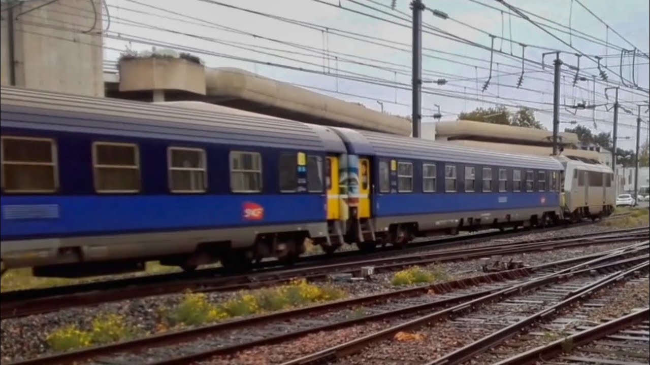 Des trains à Nantes en 2020