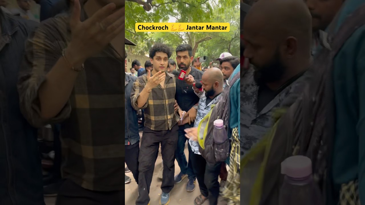 Chockroch janata party Protest 2026 | jantar mantar Live 🔴 #ytshorts