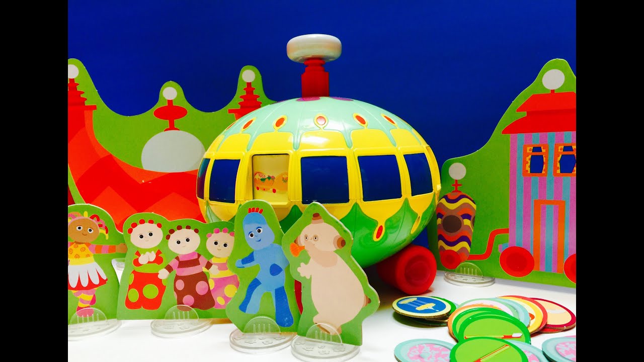 In The Night Garden Ninky Nonk Spin and See Game!!!