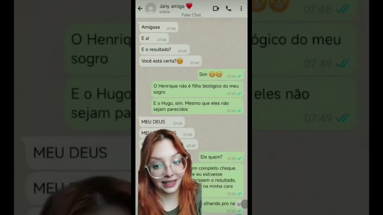 ELE NÃO SE PERECE COM O PAI!!!