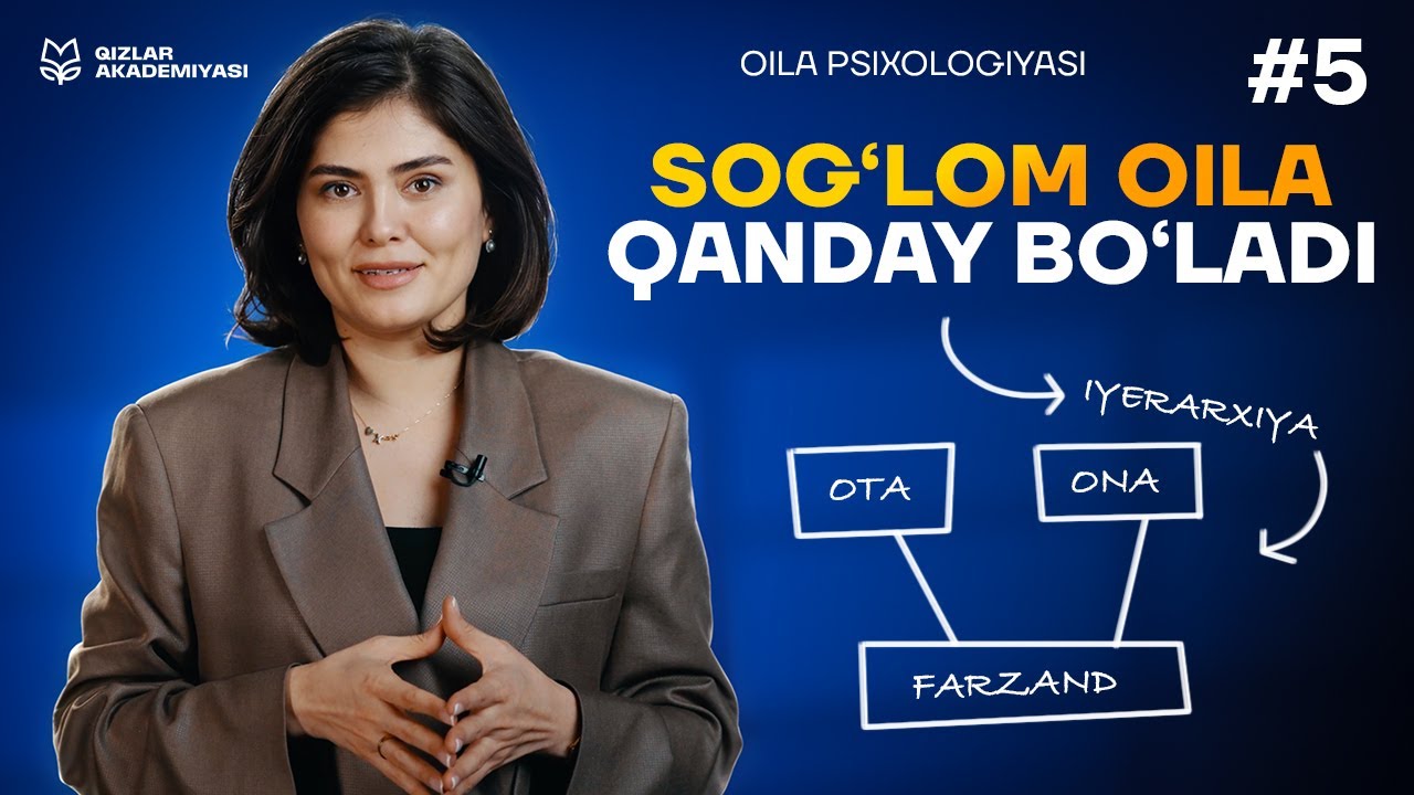 Sogʻlom oila iyerarxiyasi | Oila psixologiyasi kursi [5-DARS]