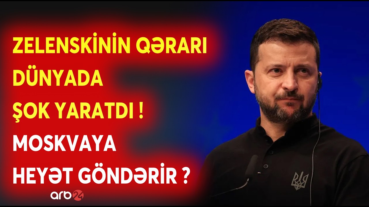 SON DƏQİQƏ! Kiyev Moskvaya nümayəndə HEYƏTİ GÖNDƏRİR? - Dünya gündəmini ÇALXALAYAN İDDİA! - CANLI