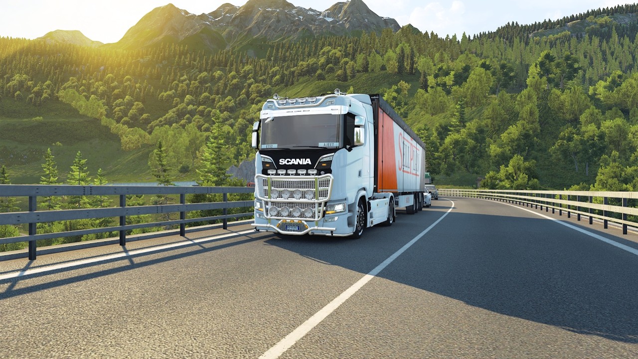 Strasbourg to Cardiff Delivery | Euro Truck Simulator 2 | Scania