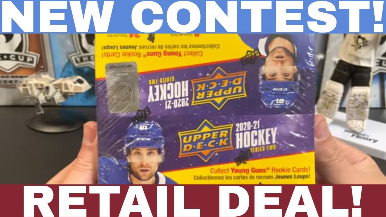 NEW CONTEST - Opening a Retail Box of 2020-21 Upper Deck Series 2 Hockey!