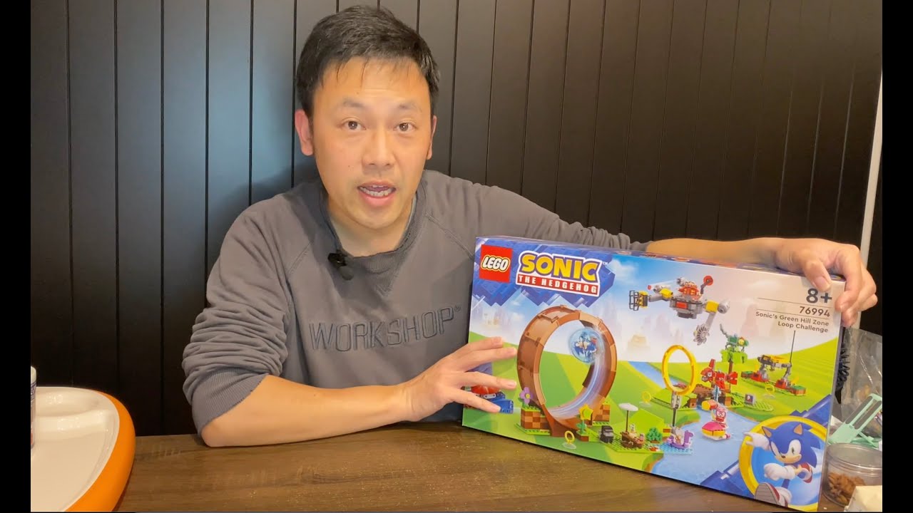 Building the LEGO Sonic The Hedgehog 76994 Sonic's Green Hill Zone Loop Challenge!!!