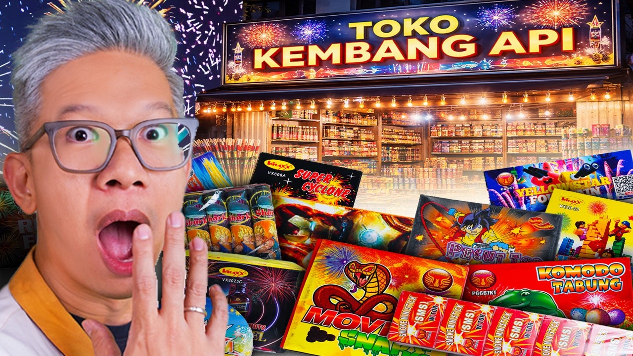 NGABUBURIT BORONG KEMBANG API!!
