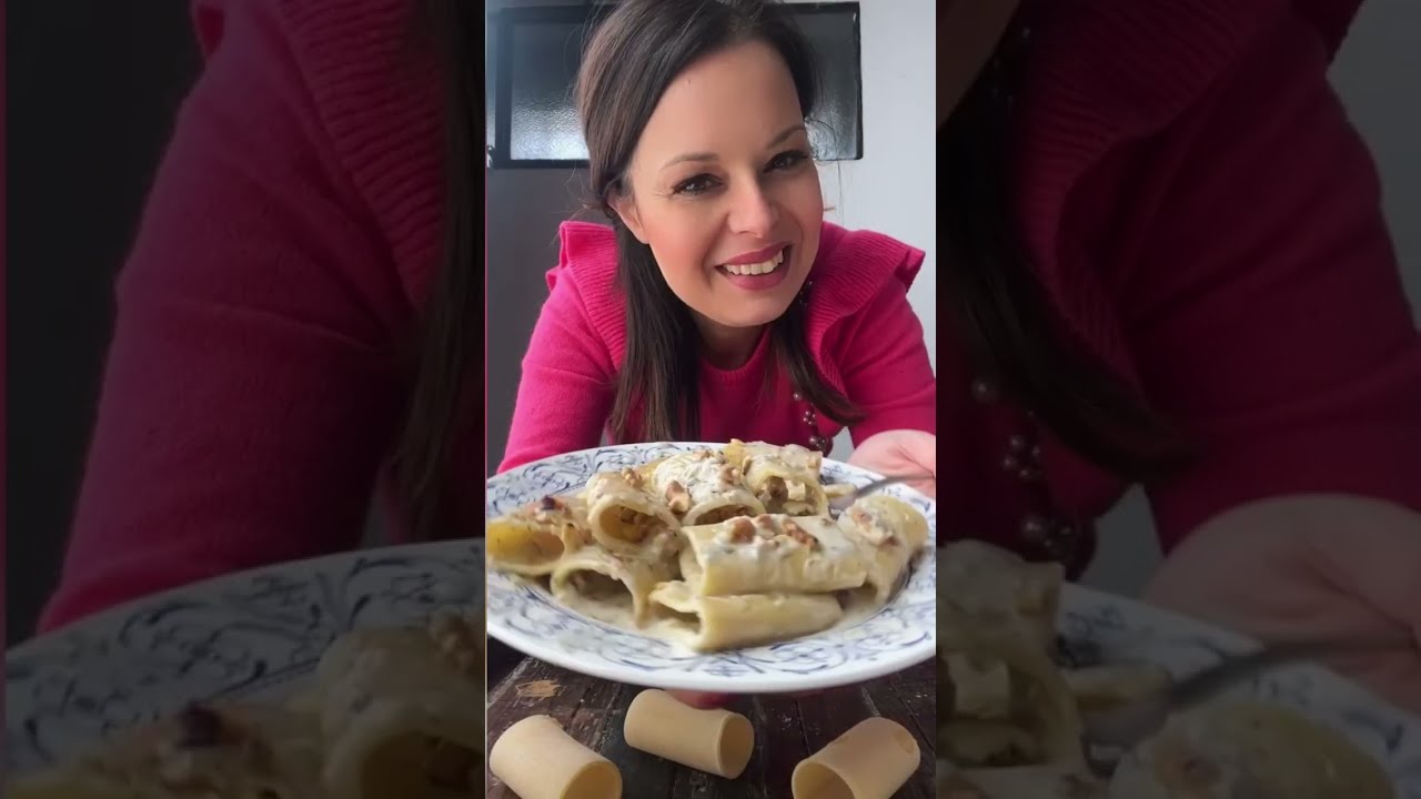 PASTA GORGONZOLA E NOCI senza panna SUPER CREMOSA ricetta veloce! Pronta  in 15. minuti