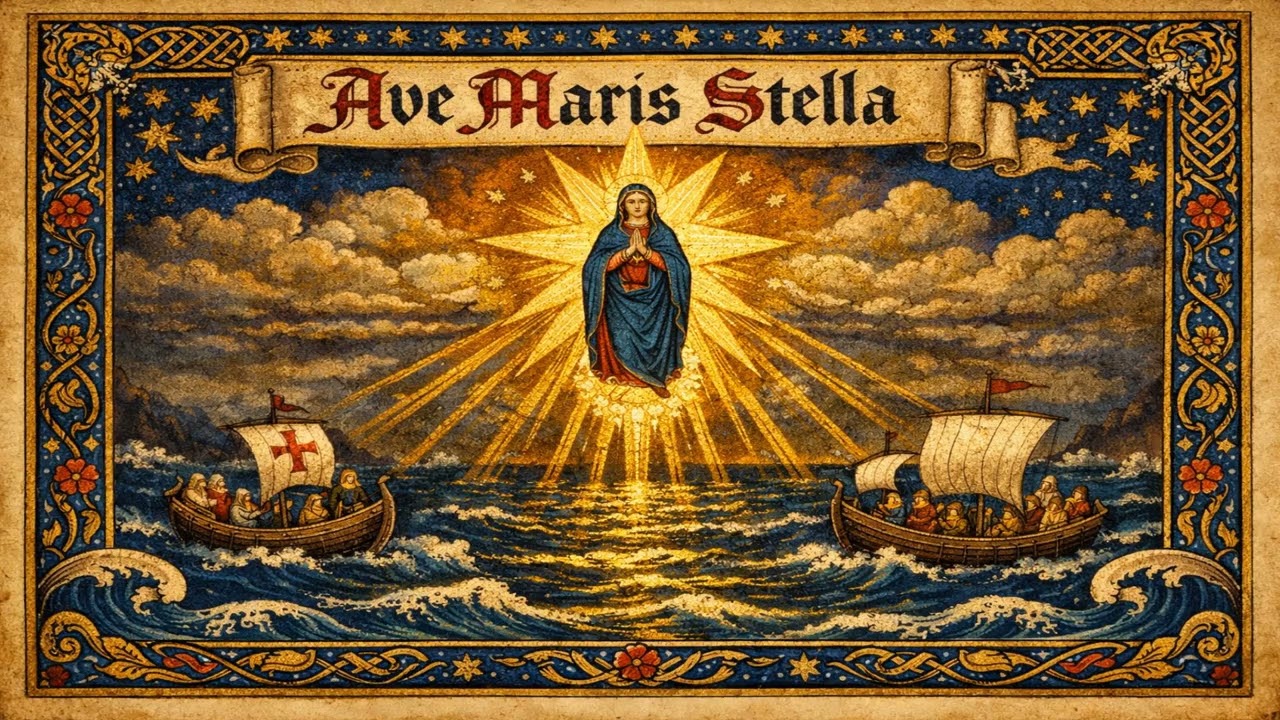 Ave Maris Stella – Gregorian Chant | Star of the Sea | Marian Vespers Hymn
