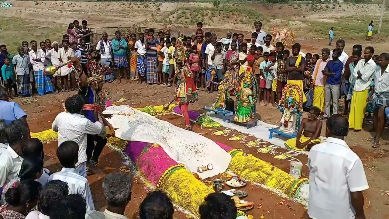 துரியன் படுகளம் சில்லார அள்ளி மேற்கு உள்ள திரௌபதியம்மன் போர்மன்னன்  திருக்கோவில் விழா நிரல்