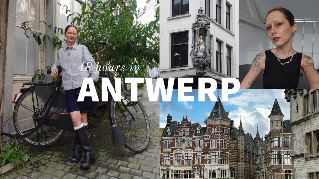 48 hours in Antwerp - designer weekend, thrifting, exploring ♡