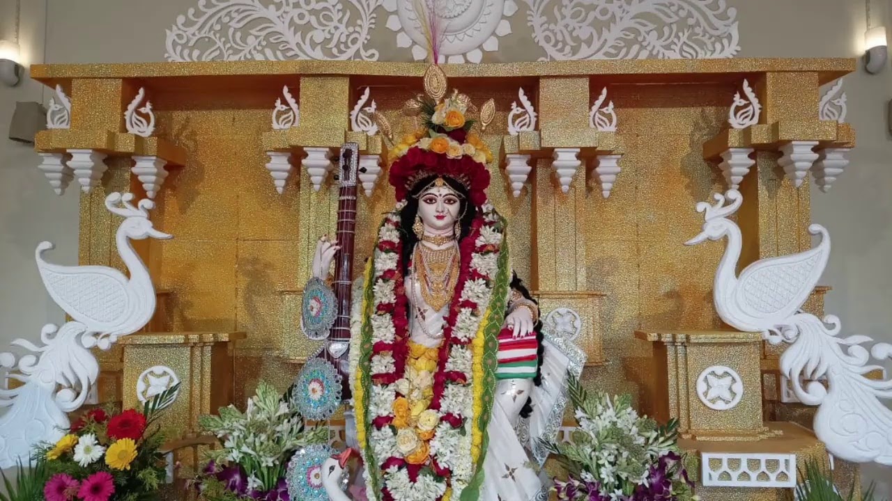 Saraswati puja 2021 | Ramakrishna Mission Calcutta Students' Home
