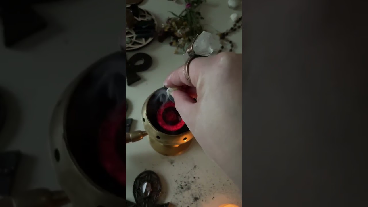 Burning white copal (www.crystalcoven.com) pre 