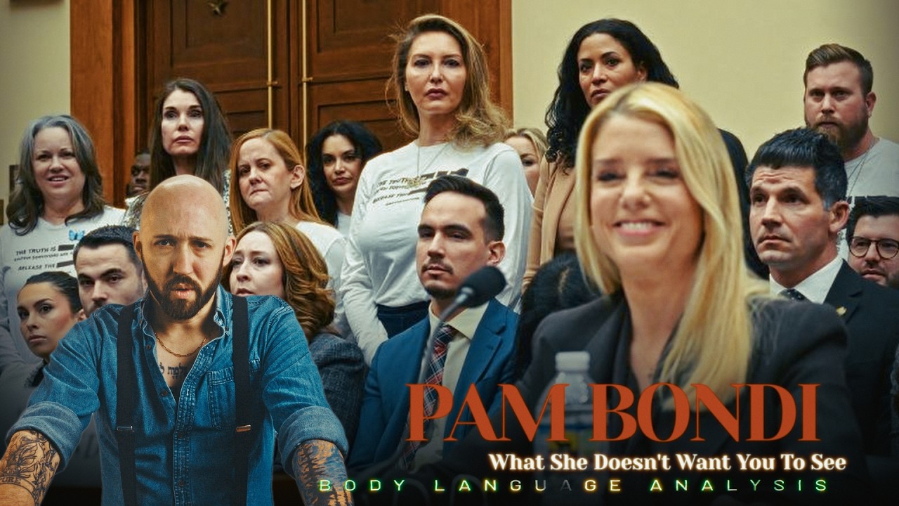 Pam Bondi's Hearing From Hell | Body Language Breakdown