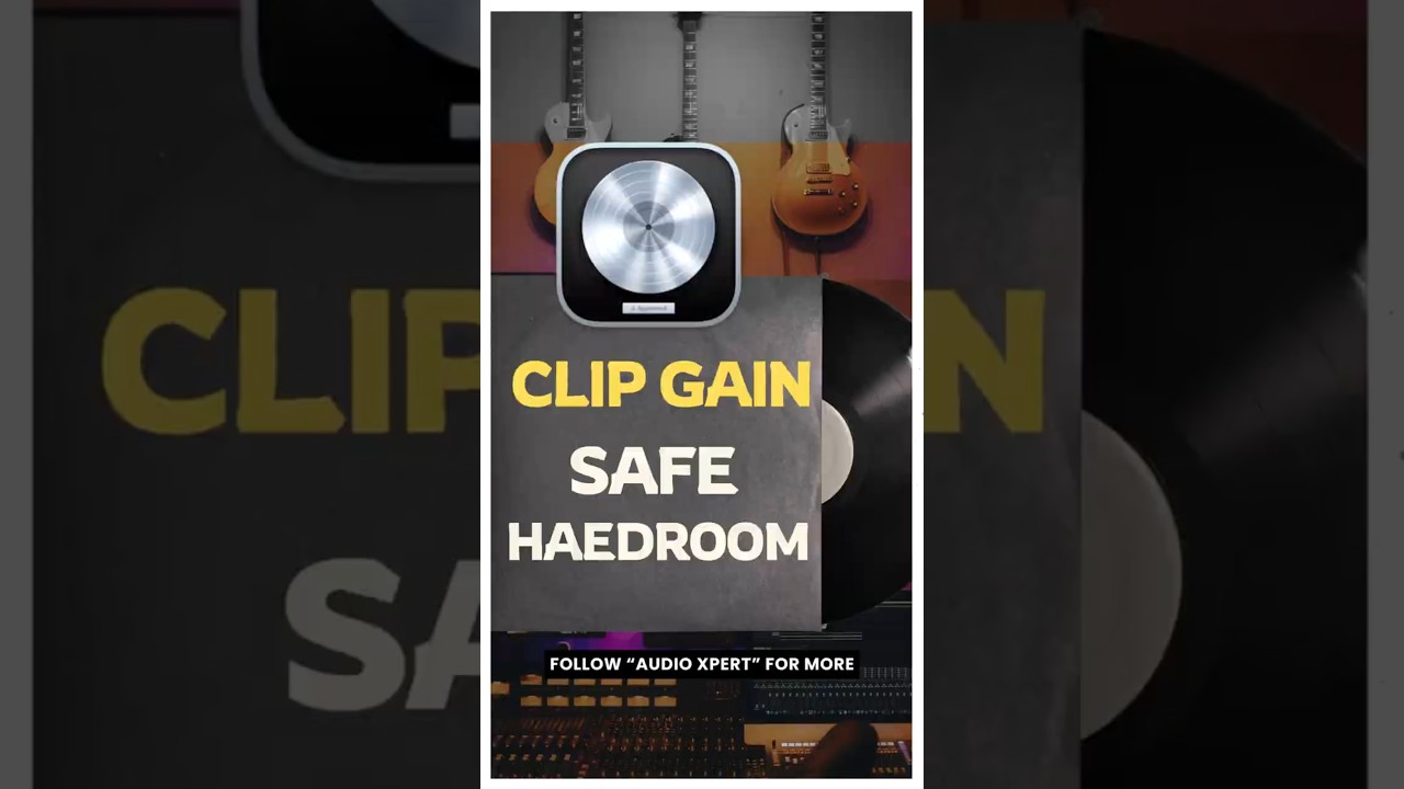 Logic Pro Clip Gain Tool Explained | Quick & Easy Volume Control Tip!