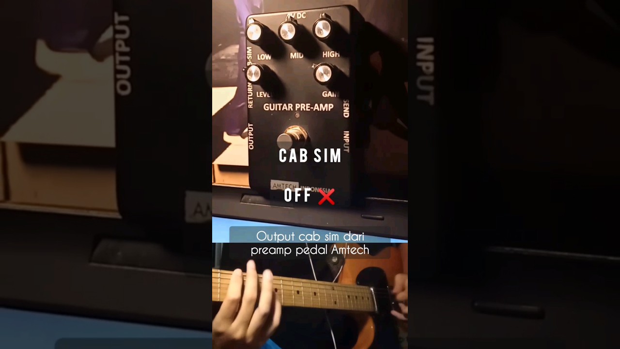 Fungsi CABINET SIMULATOR - Pentingkah punya efek ini?