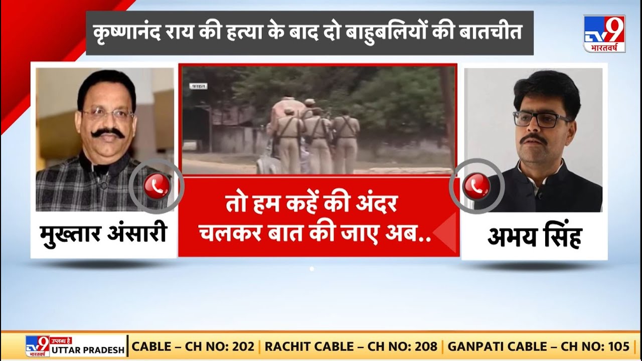 Mukhtar Ansari Death: Krishnanand Rai की हत्या के बाद मुख्तार अंसारी की किससे हुईं थी बात?
