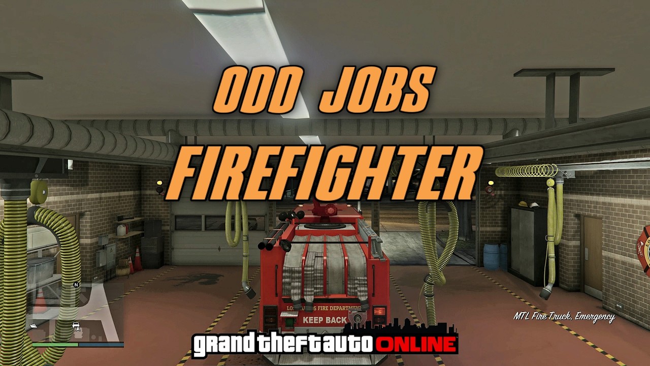 GTA Online: Подработка пожарным — разблокировка костюма