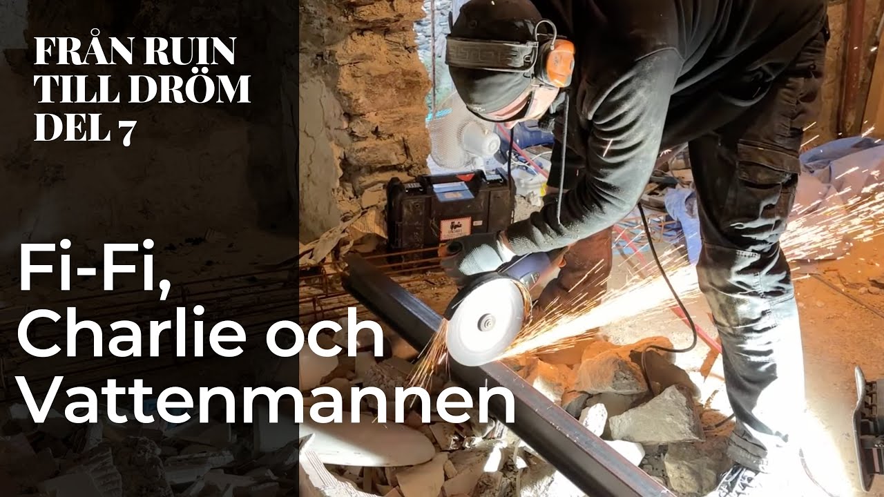 Ruin till dröm i södra Frankrike del 7 - Fi-Fi, Charlie och Vattenmannen