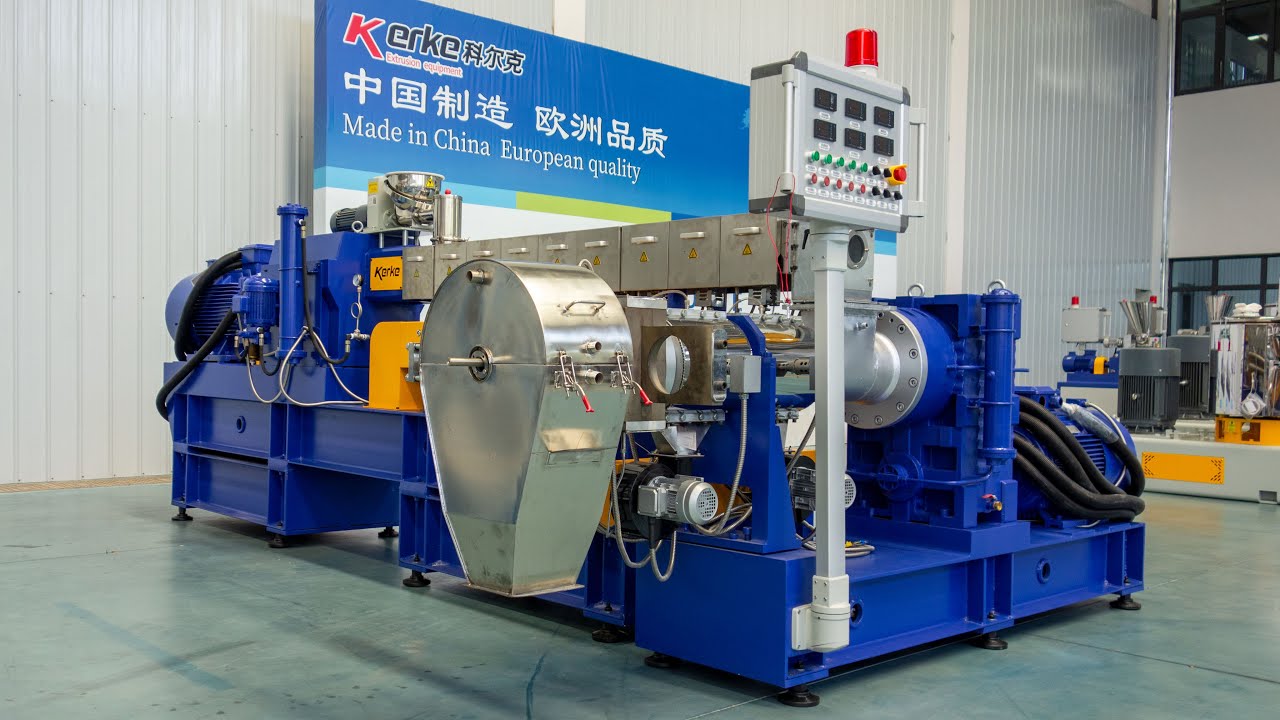 PVC Compounding Made Easy! Twin-Screw Pelletizing Extruder for Flexible/Rigid PVC