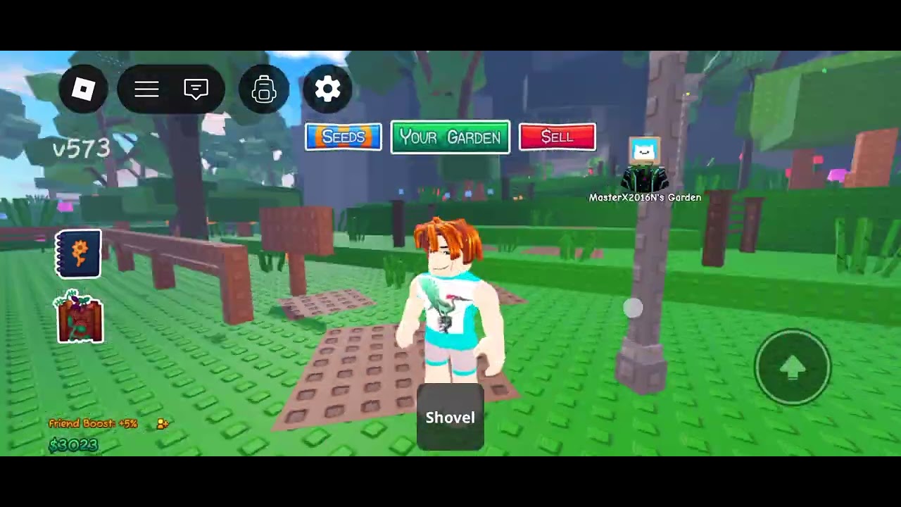 Playing garden horizans first time#roblox #gaming #video 