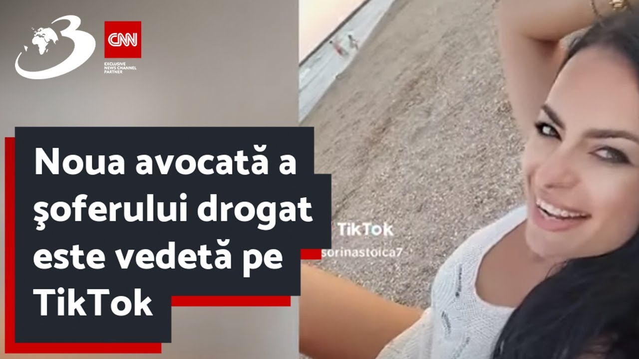 Noua avocată a şoferului drogat este vedetă pe TikTok