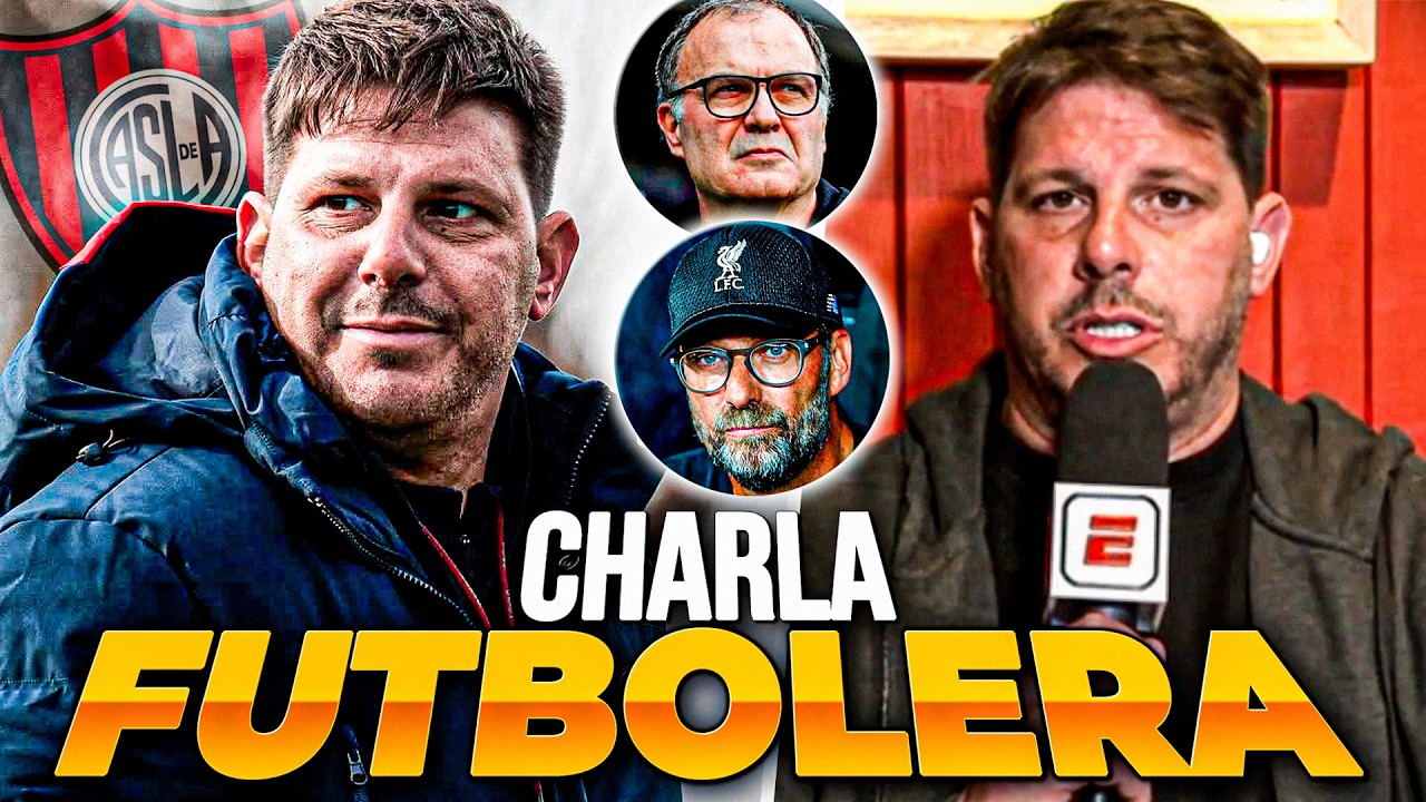 IMPERDIBLE CHARLA FUTBOLERA con DAMIÁN AYUDE DT DE SAN LORENZO
