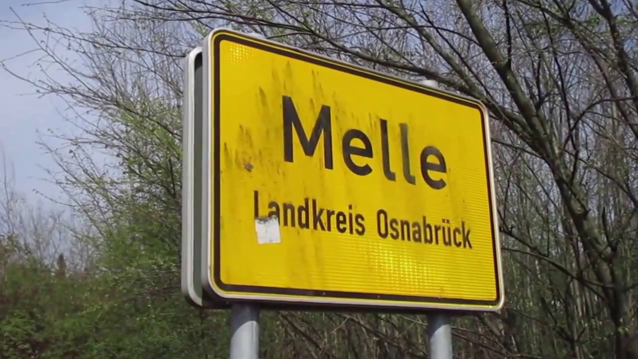 Spaziergang in Melle durch die Stadt in Kreis Osnabrück
