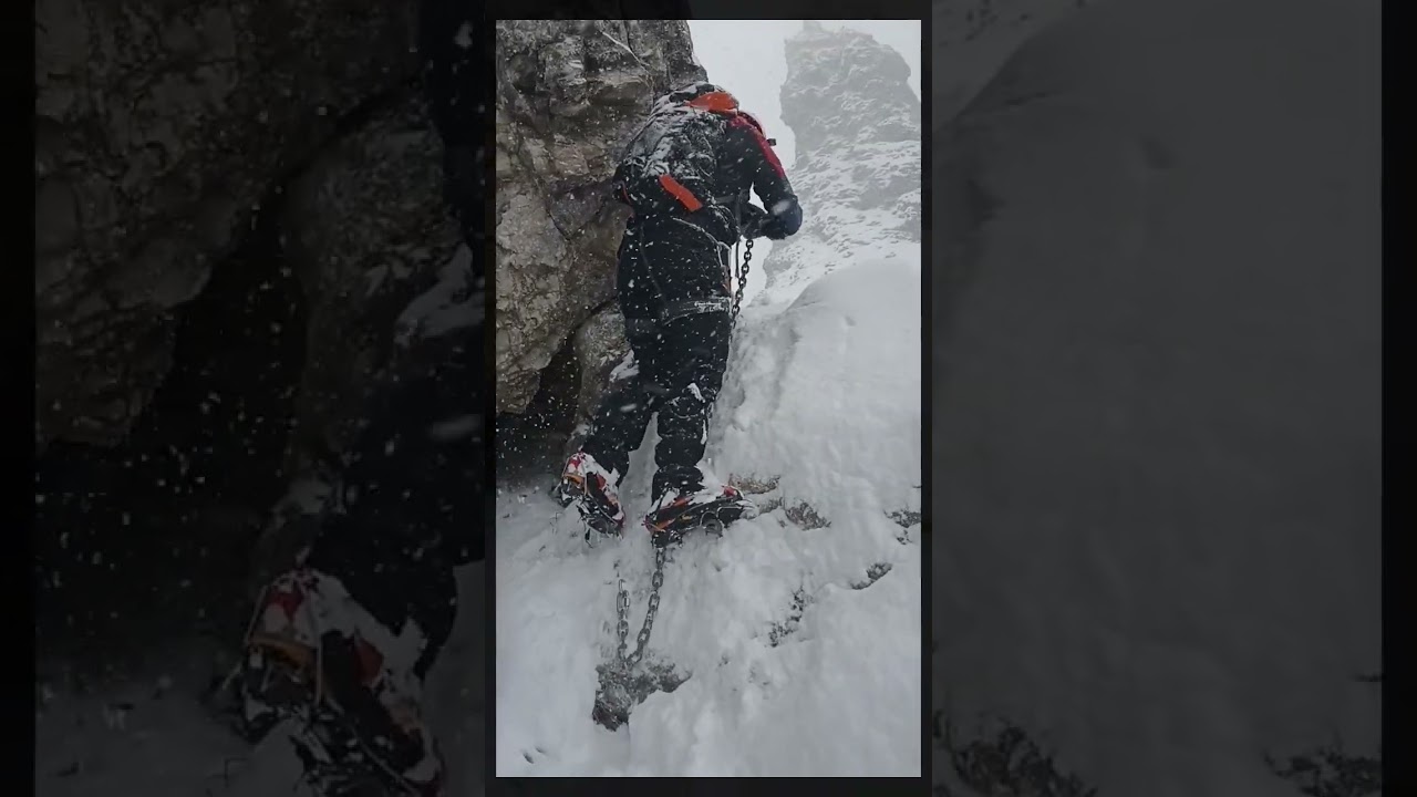 nevicata in Grigna #montagna #alpinismo #nevicata #lecco