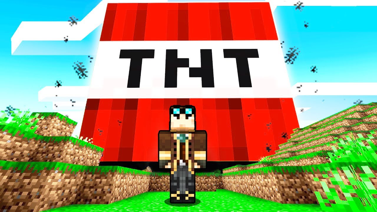 FACCIO ESPLODERE LA TNT GIGANTE NEL MONDO DI *MINECRAFT GRIEF*