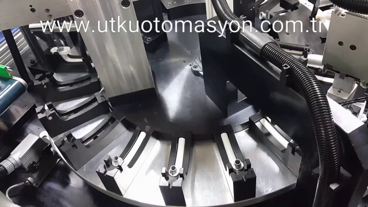 PVC WINDOW HANDLE ASSEMBLY MACHINE / Pencere kolu montaj makinasi
