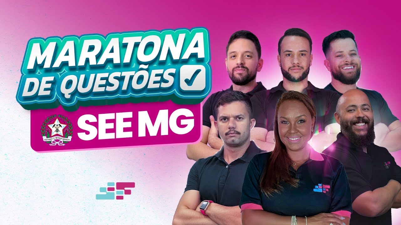 🎯 MARATONA DE QUESTÕES SEE MG – Banca CONSULPLAN 🎯