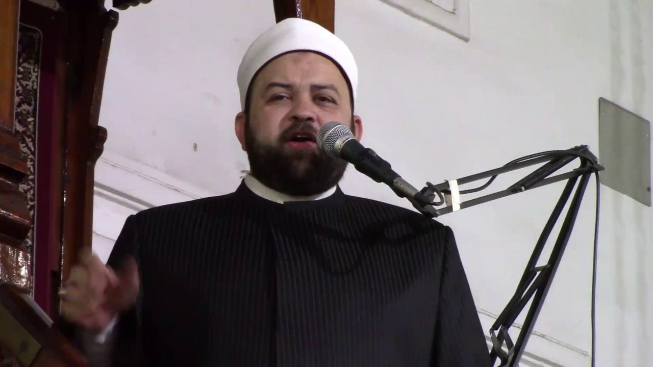 خطبة((محمد صلى اللَهُ عَليْهِ وَسلمَ النبي الإنسان )) 24-11-2017 .. لفضيلة الشيخ / يسري عزام .