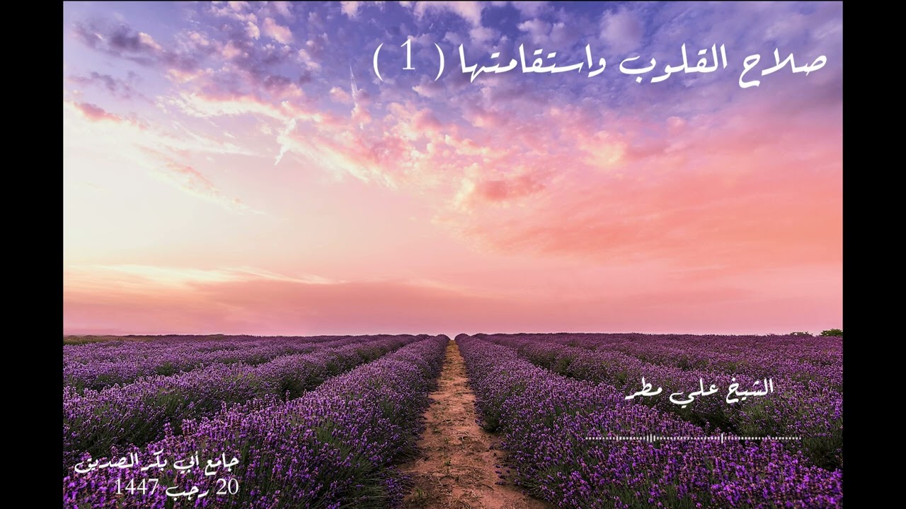 صلاح القلوب واستقامتها  ( 1 )