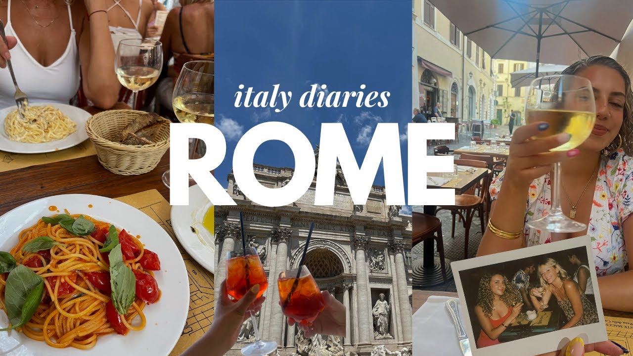 MY FIRST TIME IN ROME - how to spend 48 hours, vegan food, colosseum, vatican city (part 1)