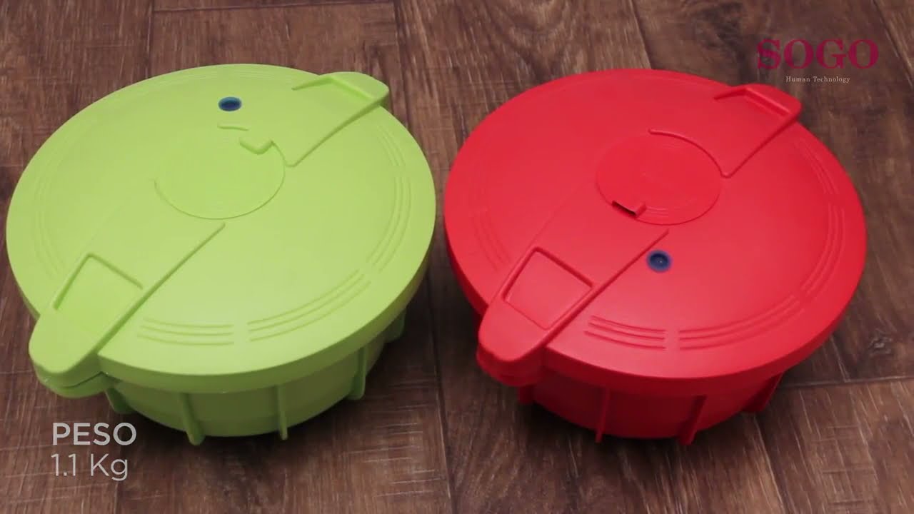 SOGO SS-10775 - Olla a presión de microondas
