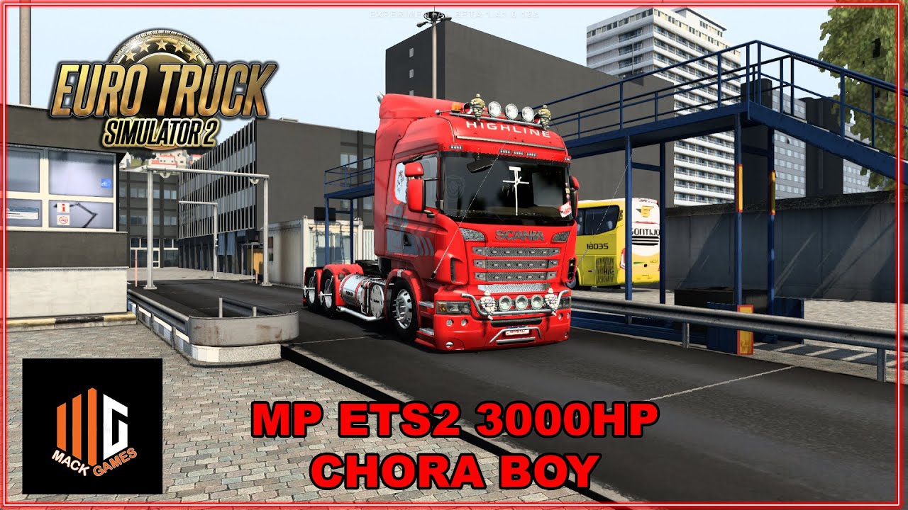 MP ETS2 V141 3000 HP EAA @MACKGAMES #PEGAMAISDEMORA