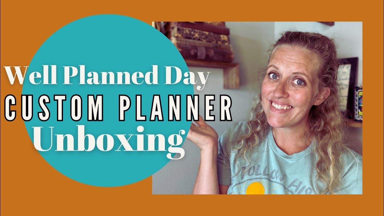 *LIVE* Well Planned Day Custom Planner Unboxing || Homeschool Planner