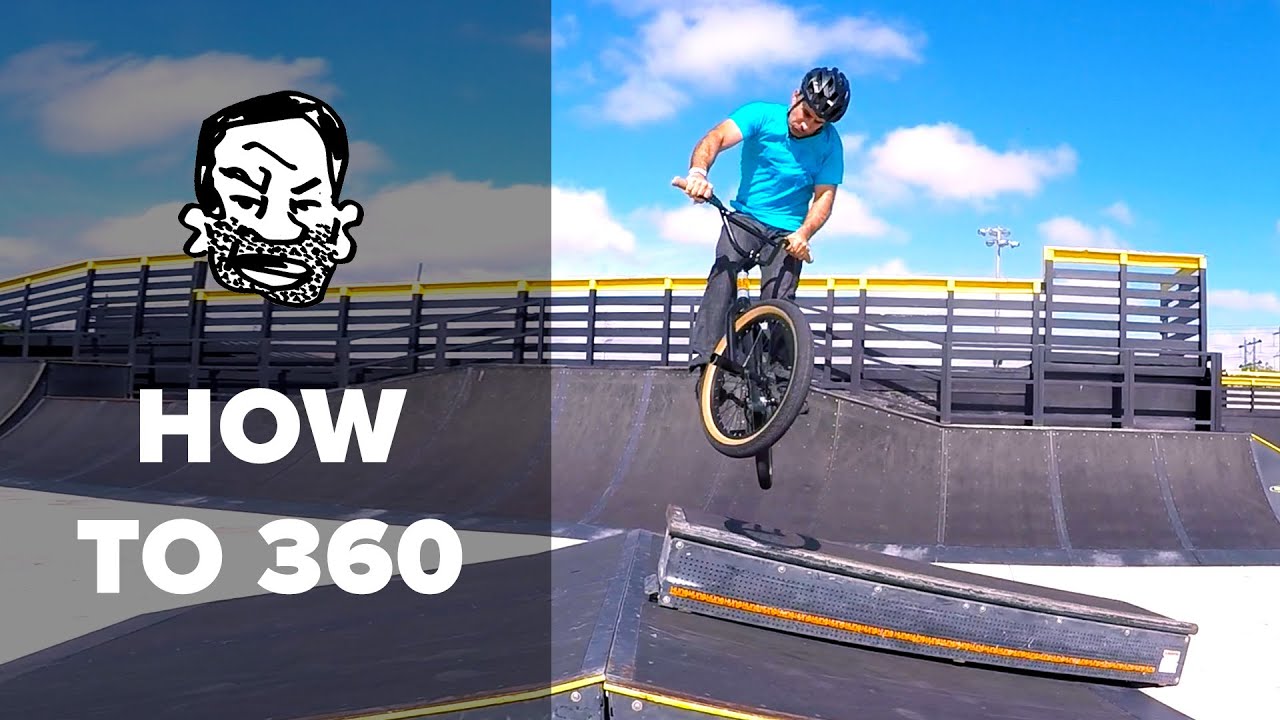 Как сделать 360 градусов на BMX