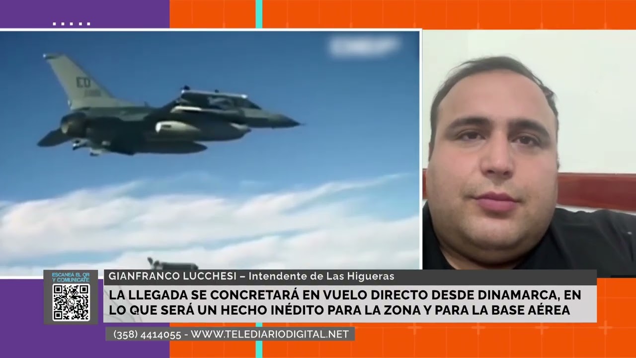 Los nuevos F16 Argentinos llegan desde Dinamarca y esto cambia todo para la fuerza aérea