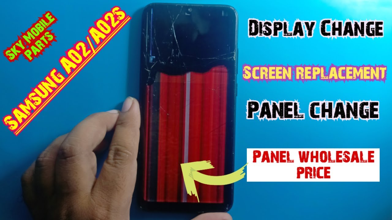 Samsung A02/A02s Display Panel Change | How to Change Lcd Samsung A02 | Samsung A02 Screen Change |