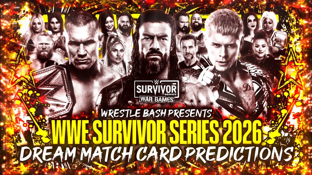 Список матчей мечты WWE Survivor Series 2026 (апрельское издание)