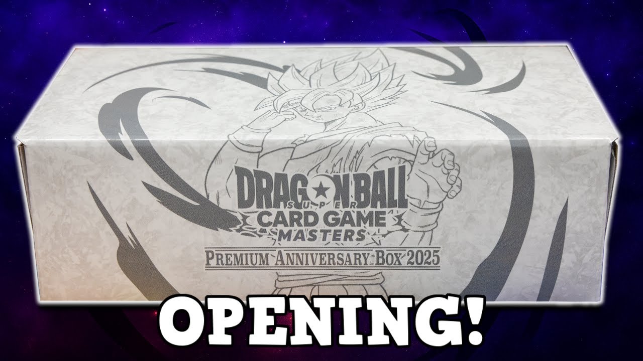The BEST Dragon Ball Anniversary Box to Buy! (Masters Premium Anniversary Box 2025 Opening)