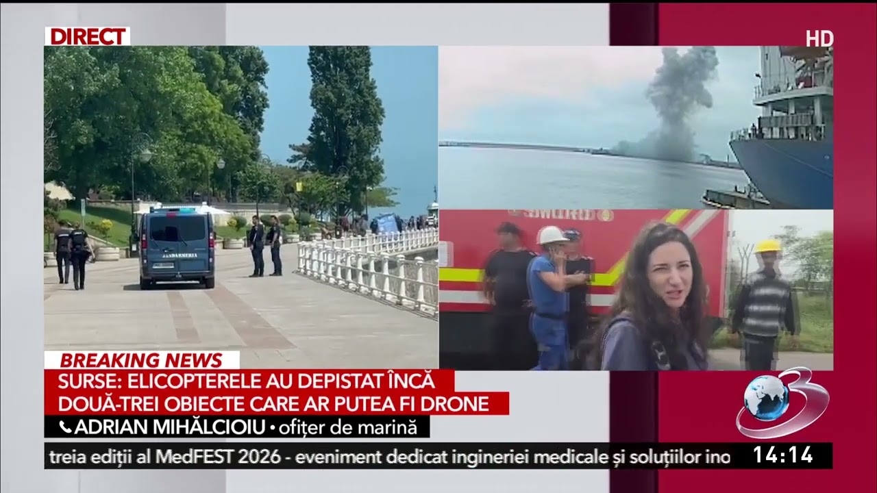 De unde a venit drona care a explodat &icirc;n Portul Constanţa