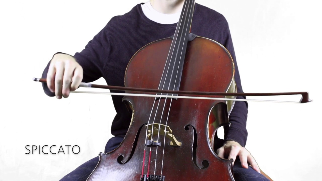 Spiccato Cello Techniques
