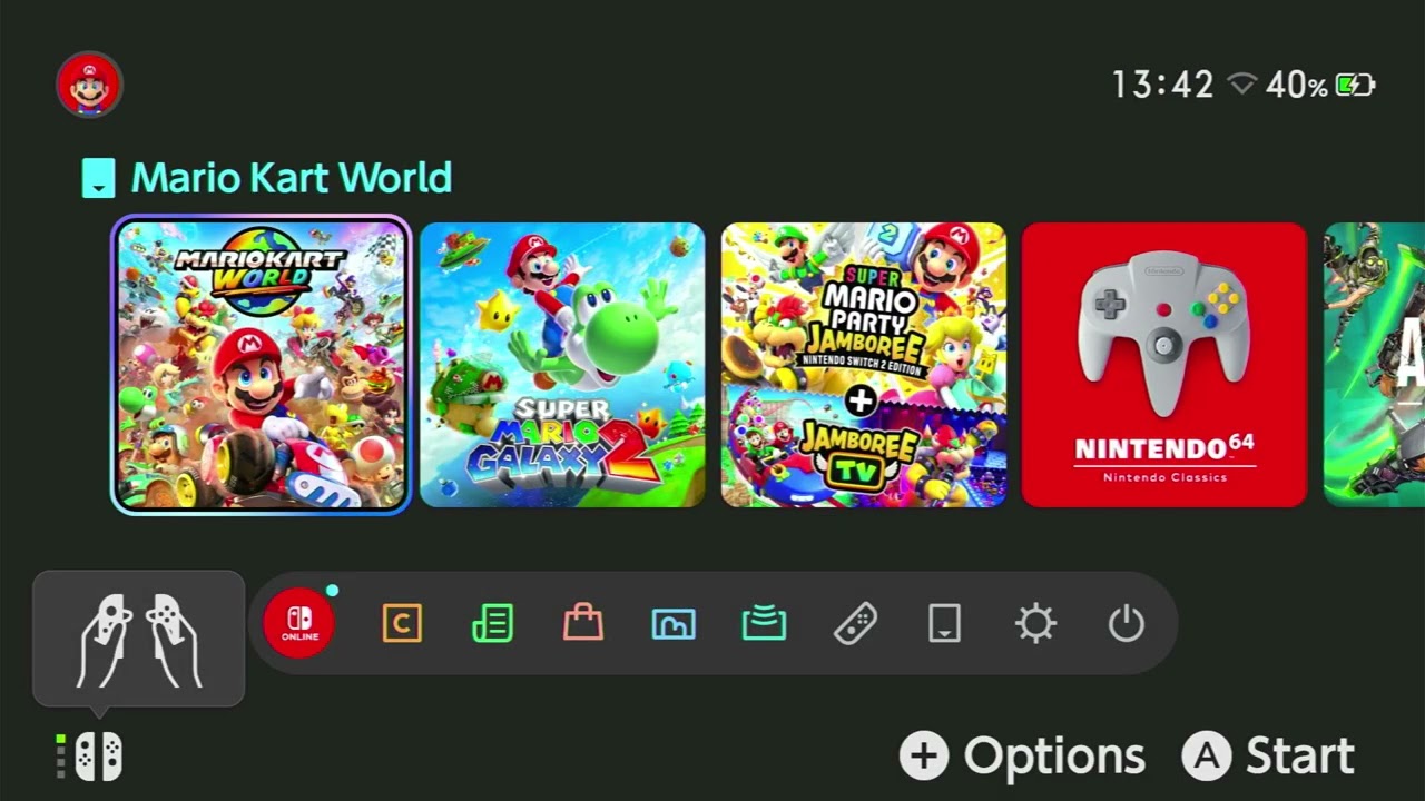 Интересное открытие языка на Nintendo Switch 2