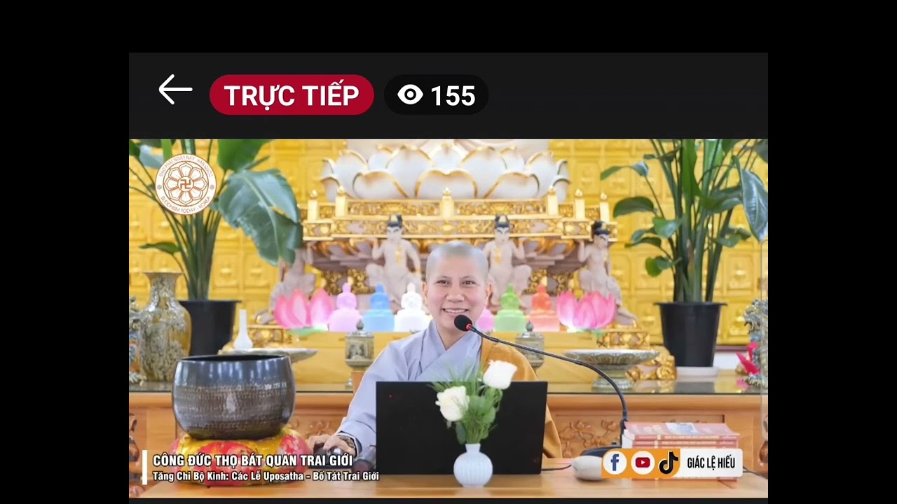 CÔNG ĐỨC THỌ BÁT QUAN TRAI - SƯ CÔ GIÁC LỆ HIẾU 
